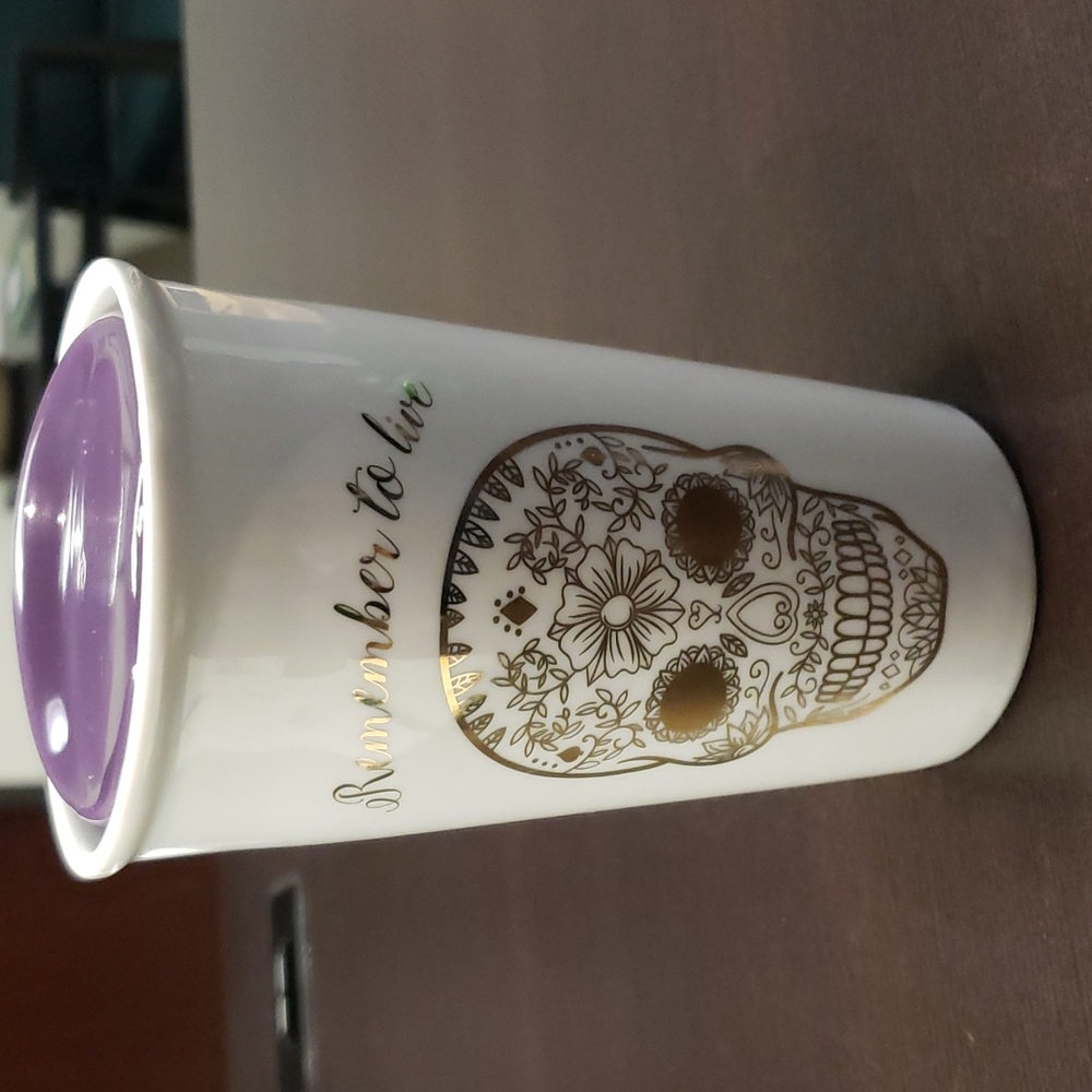 Charming Charlie Skeleton Travel Mug